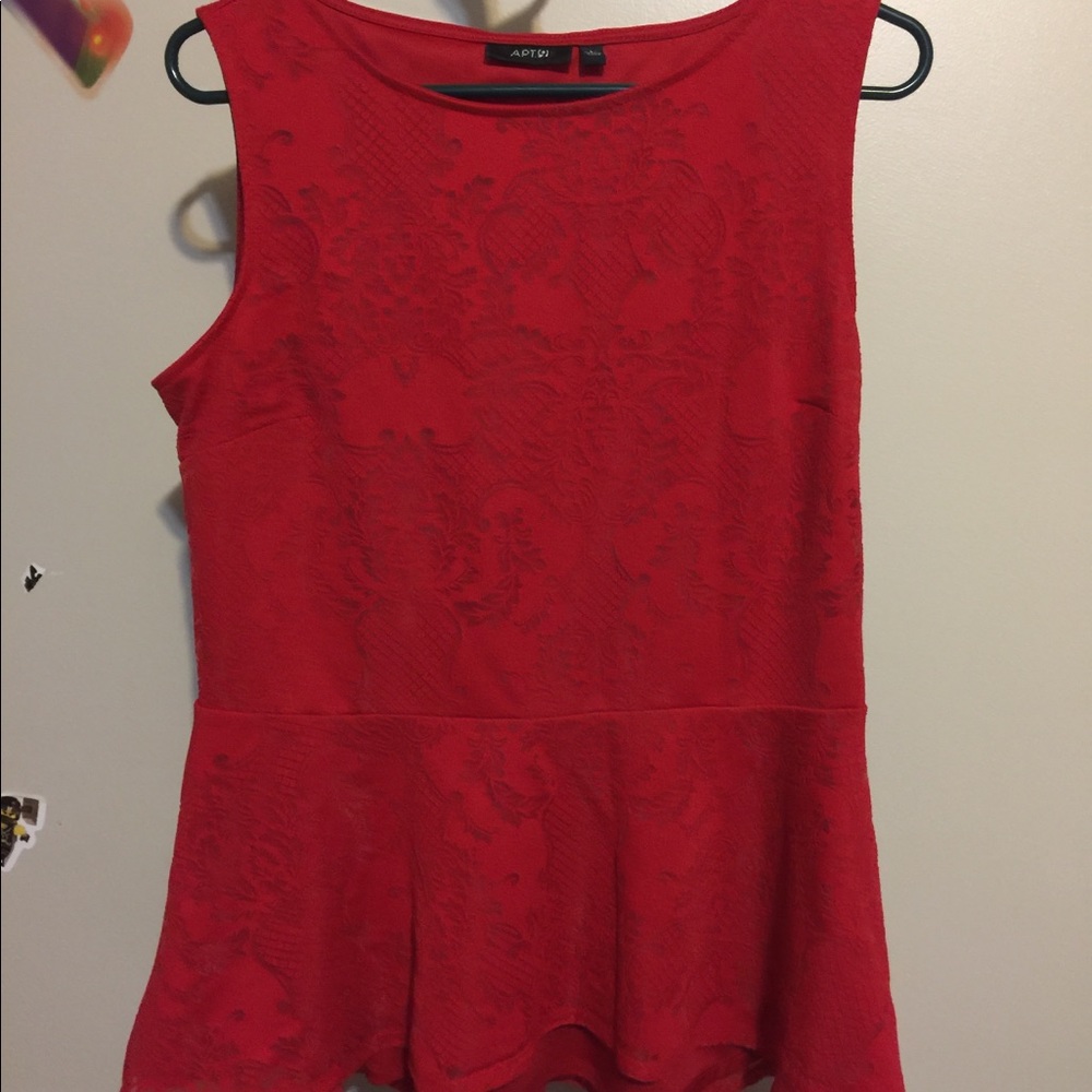 Apt 9 peplum top